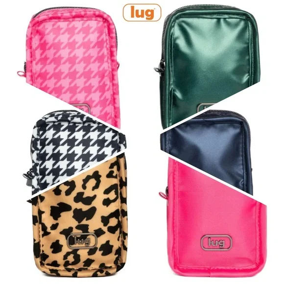 Lug Drizzle Mini Zip Storage Pouch NWT - Picture 1 of 16